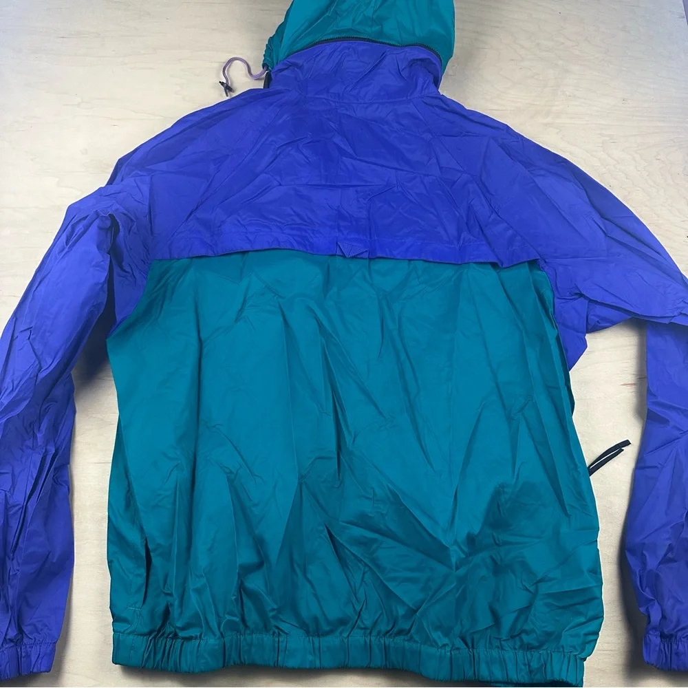 Columbia Teal and Blue wind breaker